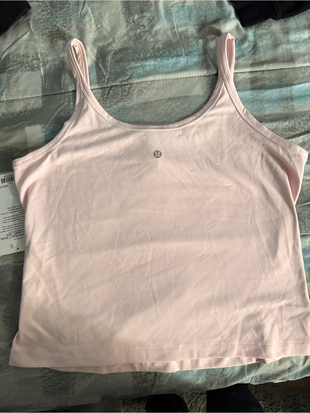 lululemon athletica Align Scoop Waist-Length Tank — Pale Pink
